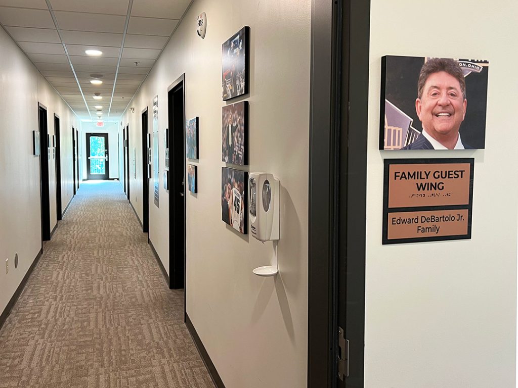 The Family Guest Wing hallway.