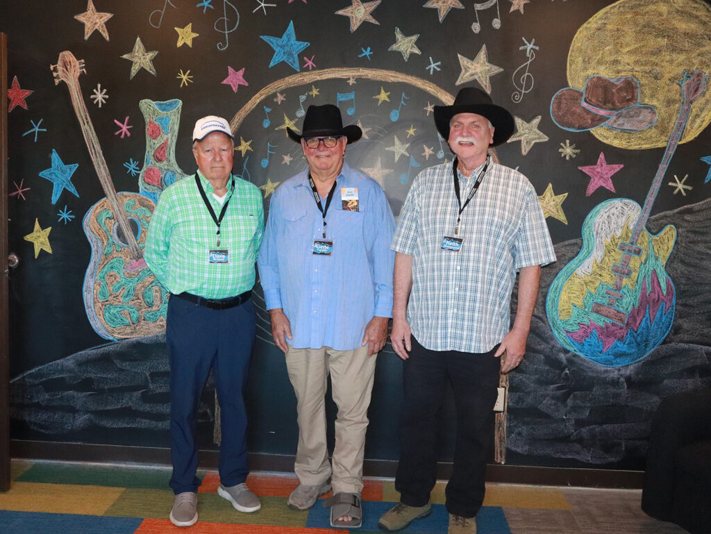 Dave Brisson, Gene Carollo, Keith Hammond